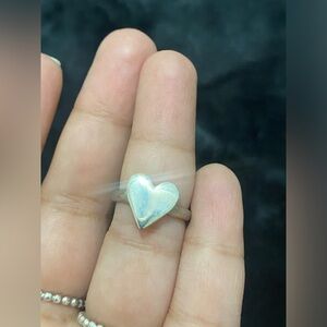 Mondo Mondo • Sterling Silver Heart Ring 🔅NWOT🔅